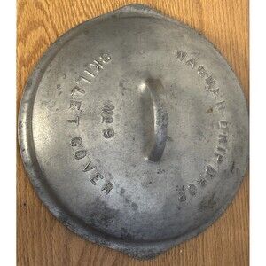 Antique Wagner Drip Drop Skillet Roaster Lid Only #9 - Aluminum